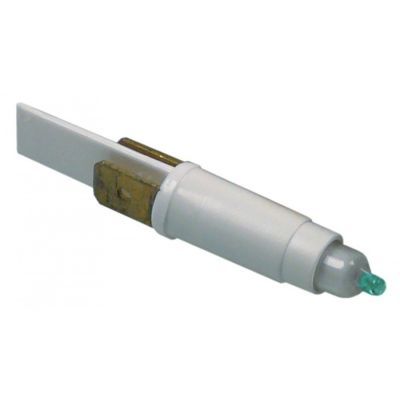 indicator lamp 230V green connection male faston 6,3mm Qty 10 pcs
