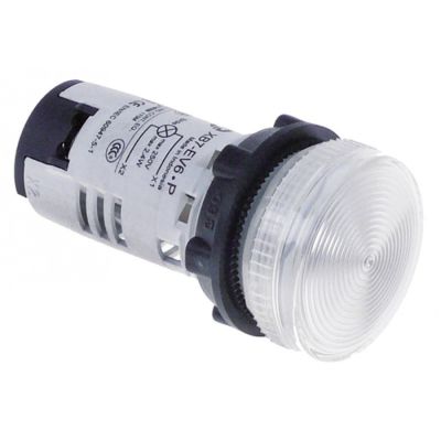 indicator light ø 22mm 250V clear