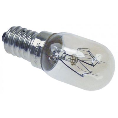 light bulb E14 20W 230V ø 22mm L 58mm lens L 33mm Qty 1 pcs