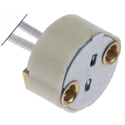 lamp socket socket G4/G5.3/G6.35 24 V ø 17 mm H 9 mm connection cable 750mm