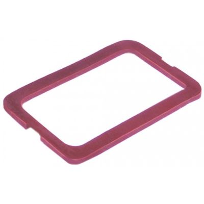 gasket for bulb socket L 112mm W 68mm thickness 3mm silicone