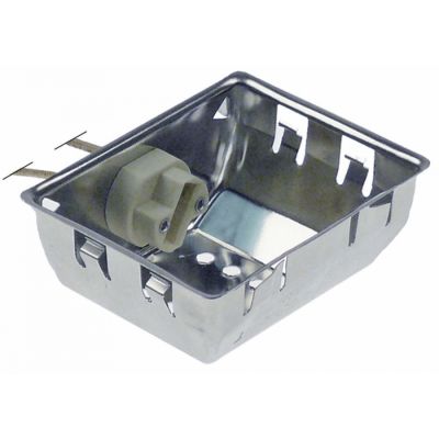 Soclu lampa G9 12-250 V, dimensiuni 55 x 70 mm, lungime cabluri 300 mm - 358131