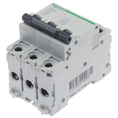 line circuit breaker 3-pole 32 A tripping type C rated 400 V connection screw