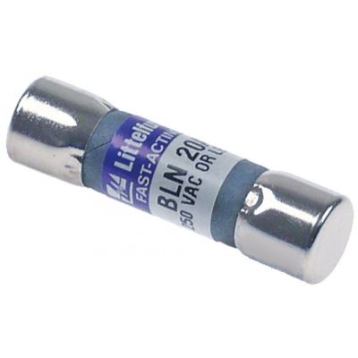 fine fuse size 20A fast-acting rated voltage 250V type BLN Qty 1 pcs