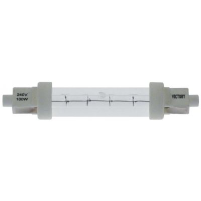 lampă cu infraroșu dulie R7s L 117.6mm 240V 100watt