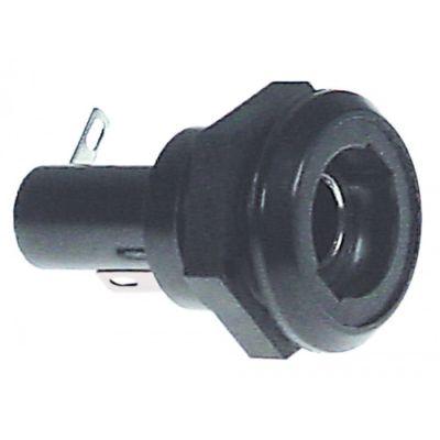 fuse holder suitable fuse ø5x30mm mounting ø 18,3mm 6,3A rated voltage 500V