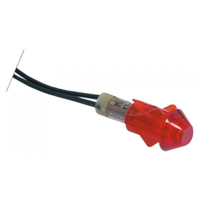 Lampa indicatoare rosie, 400V, montare ø 13 mm, tip OB/1 - 359015