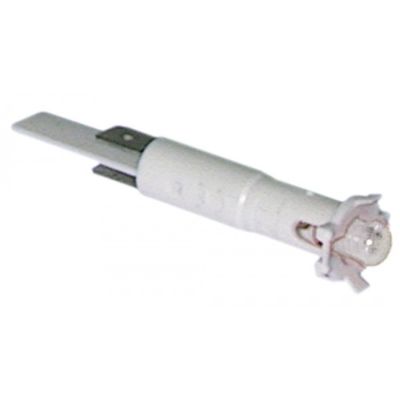 Lampa indicatoare/martor 230V, transparent - 359039