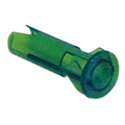 Capac verde montare ø 10 mm, pentru lampa semnalizare -  359123