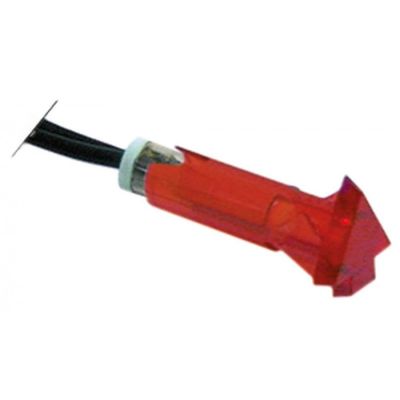 bec de semnalizare ø 10mm 230V roșu
