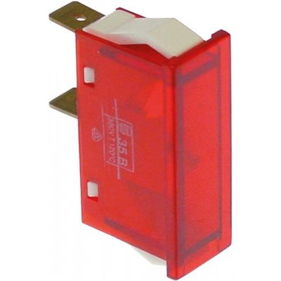 indicator lamp 34x10mm 400 V red - Code 359899
