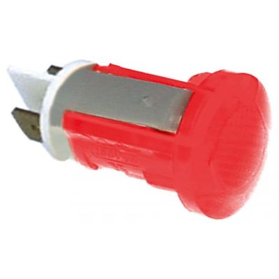 indicator lamp ø 16 mm 400 V red connection flat plug 6,3mm - Code 359903