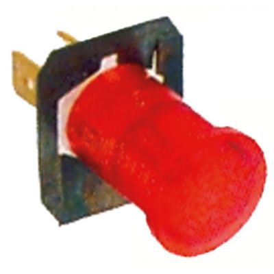 indicator lamp ø 12,5 mm 230 V red - Code 359998