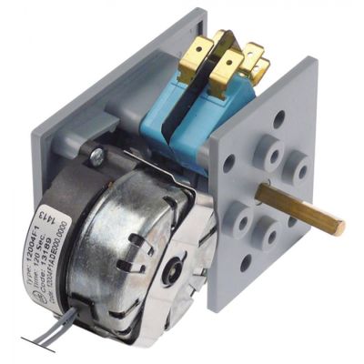 timer CDC 12004F, engines 1, chambers 4, operation time 120 s, 230 V, 50/60 Hz, shaft ø 5x5 mm