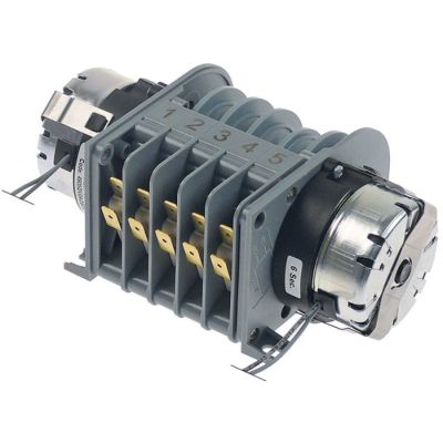 Timer CDC 4905DV, cu 2 motorase si 5 camere, timp de lucru 6s / 2 min, 230 V, Fagor 12024571 - 360683