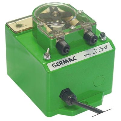 doser GERMAC frequency regulation/speed control 13 l/h 230 VAC detergent hose ø 4x6mm