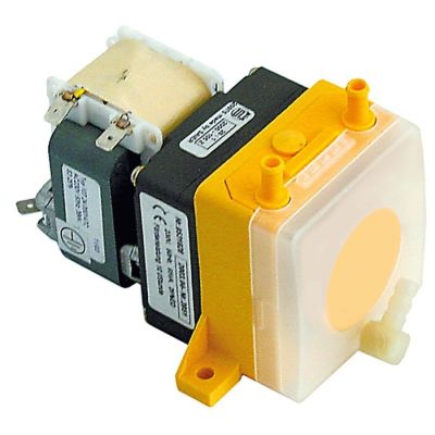 doser SAIER type DSP9911E without control 10 l/h 230 VAC detergent hose ø 5x8mm duty cycle 25 %