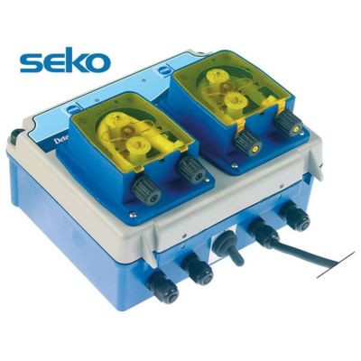 doser SEKO hose ø 4x6mm type Twin 20 24/115/230V wall-mounted version pump rate 1 4 l/h