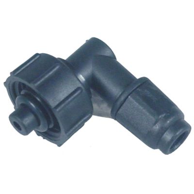 Conector rotativ cu cot, conexiune furtun ø 4 x 6 mm - 361700