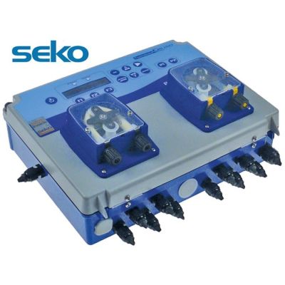 doser SEKO hose ø 4x6mm type Twin 40 LL 100-240V H 110 mm L 285 mm W 220 mm with display