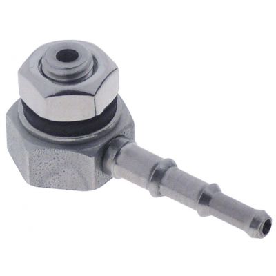 Racord din inox pentru cuva, filet M10, stut furtun ø 4/5/6 mm - 361855
