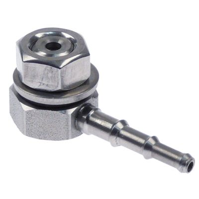 Racord din INOX pentru cuva, filet M12, racord furtun ø 4/5/6 mm- 361856