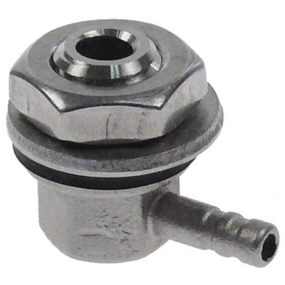 racord injector traversant oțel inoxidabil M12x1,5 ø furtun 4mm