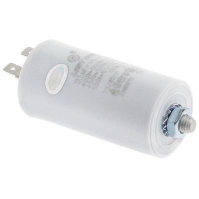 Condensator de lucru, capacitate 12,5 ø‚ µF, 450 V, surub fixare M8, -25 +85 °C, ø¸ 35 x 70 mm - 365014