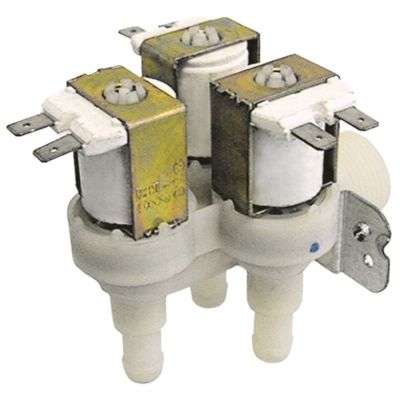 Electrovalva tripla 24 V, intrare ¾", iesiri 11,5 mm - 370113