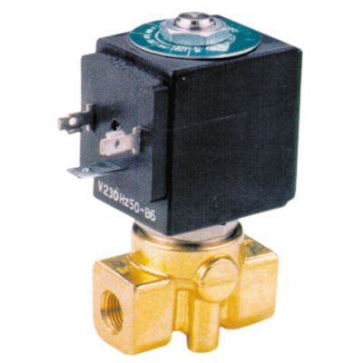 Electrovalva ODE 230 V, racord 1/8", bobina BDA, L 40 mm, t.max. 155°C, p.max. 14 bar, priza DIN - 370208