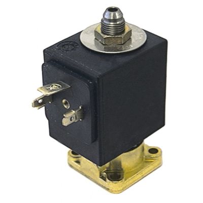Electrovalva cu talpa patrata Sirai tip L334-V, cu 3 cai, 24 V CC , deschidere nominala 1,6 mm, priza DIN - 370227