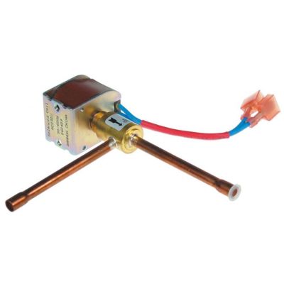 solenoid valve angled 230V DN1,9 connection 6mm soldering connection refrigeration