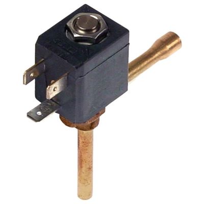 Electrovalva 230 V, p max 25 bar, DN 1.5, montare prin sudare, diam. racord 6 mm - 370406