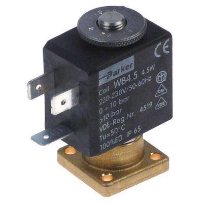 Electrovalva Parker 2 cai, 230V, DN 2mm, -10 +140°C - 370576