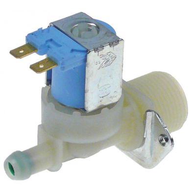 Electrovalva dreapta, 230 V CA, intrare ¾", iesire 11,5 mm, 8 VA, debit 3 l/min TP - Cod 370578