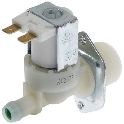 electrovalva simplu drept 230VAC intrare 3/4\" ieșire 11,5mm intrarel/min ieșire 0.3l/min DN10