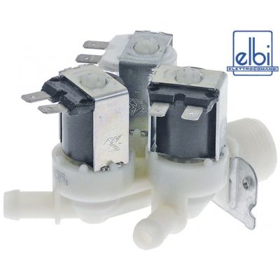 electrovalva triplu drept 220-240V/50-60Hz intrare 3/4\" ieșire 10.5 T.max. 90°C
