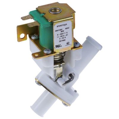 Valva de golire 208/230 V, intrare 17,5 mm, iesire 16 mm, EATON (INVENSYS), plastic - 371106