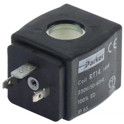 Bobina Parker RT14, 14W, 230V/50-60Hz, scaun ø 14 mm, H 33 mm, sectiune 33x43 mm - 371339