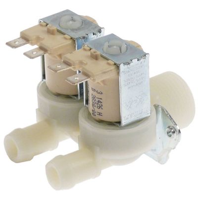 solenoid valve double straight 230V inlet 3/4" outlet 13,5mm DN10 EATON (INVENSYS)