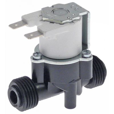 Electrovalva RPE 230 V AC cu conectare rapida John Guest, intrare JG ø 8 mm, iesire JG ø 8 mm, plastic - 374091