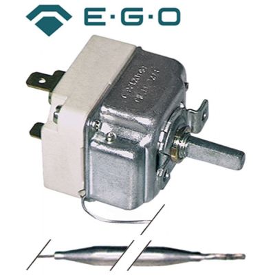 Termostat 30-110°C, contact 16A, senzor ø 6x130 mm, capilar 1500 mm - 375055