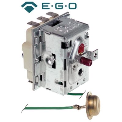 safety thermostat 360°C 3-pole 20A probe ø 15mm probe length 8mm capillary pipe length 1150mm