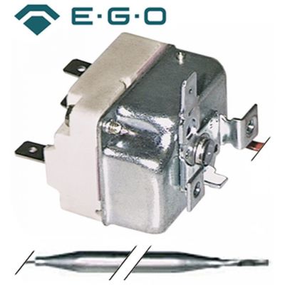 Termostat, temperatura maxima 55°C, gama temperatura fixa 55°C, 1 contact - Cod 375219
