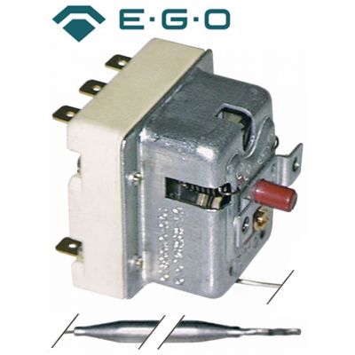 Termostat de siguranta trifazic 150 °C, contacte 20 A, senzor ø 6 x 79 mm, lungime tub capilar 900 mm - 375277