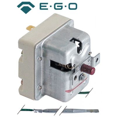 Termostat, 285 °C, 1 contact, 0,5 A, senzor ø 4 mm, lungime senzor 120 mm, lungime tub capilar 1500 mm - Cod 375286