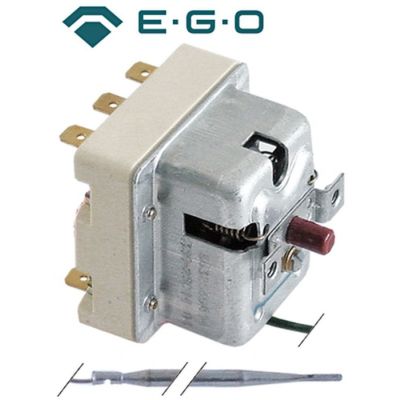 Termostat de siguranta trifazic 365°C, contacte 20A, senzor ø 4 x 120 mm, lungime capilar 1300 mm - 375307