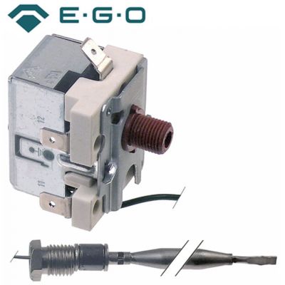 Termostat, 150°C, 1 contact, senzor ø 6 mm, lungime senzor 77 mm, lungime tub capilar 1260 mm - Cod 375447