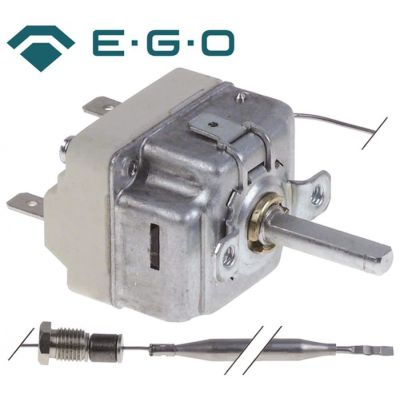 Termostat friteuza 80-180°C, bulb ø 6 x 135 mm, lungime capilar 900 mm, filet presetupa M9x1 - 375468