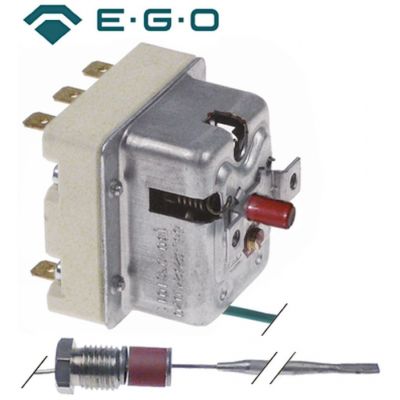 thermostat 130°C 3-pole 3NC probe ø 3mm probe length 300mm capillary pipe length 1500mm
